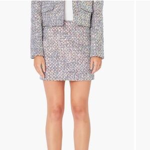 NWT Endless rose skirt tweed sparkly XS